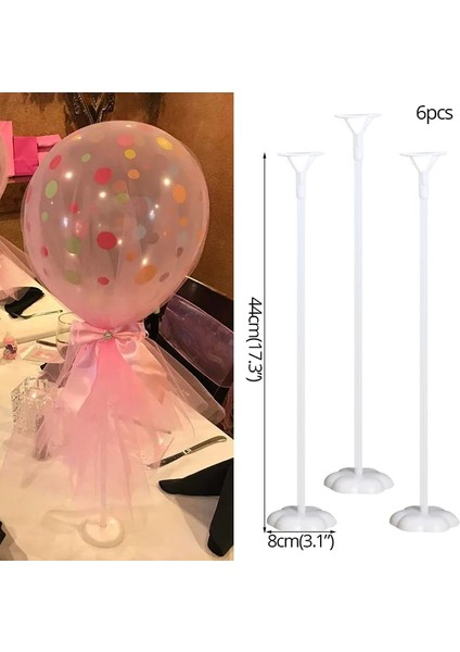 20 Adet 12 Inç Top H Doğum Günü Partisi Balonlar Standı Balon Tutucu Sütun Plastik Balon Sopa Düğün Bebek Duş Globos Doğum Günü Partisi Süslemeleri (Yurt Dışından)