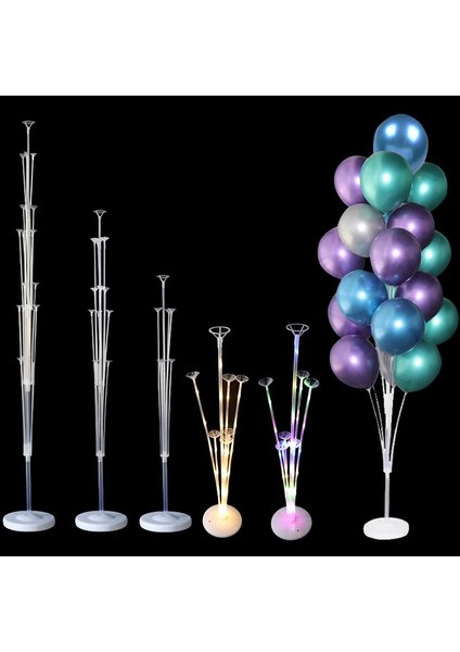 20 Adet 12 Inç Top H Doğum Günü Partisi Balonlar Standı Balon Tutucu Sütun Plastik Balon Sopa Düğün Bebek Duş Globos Doğum Günü Partisi Süslemeleri (Yurt Dışından)