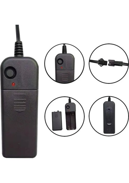 USB Sarı 1 Metre Esnek Neon Hafif Parlamalı El Tel Halat Kablo Noel Dans Rave Dekorasyon Için LED Işıkları Dıy Ayakkabı Giyim USB LED Şerit Lamba (Yurt Dışından)