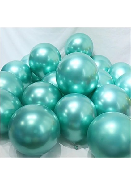 15 Adet 15 Adet 10 Inç Krom Metalik Denizkızı Renkli Lateks Balonlar Metalik Globos Düğün Bebek Doğum Günü Partisi Dekorasyon Balonları (Yurt Dışından)