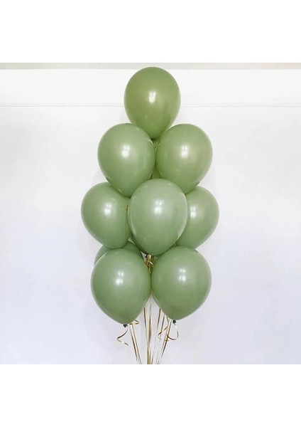 Retro Pus Gri 15 Adet Retro Zeytin Yeşili Krom Altın Lateks Balonlar Doğum Günü Partisi Dekoru Bebek Duş Hava Balonu Düğün Kutlama Malzemeleri Glob (Yurt Dışından)