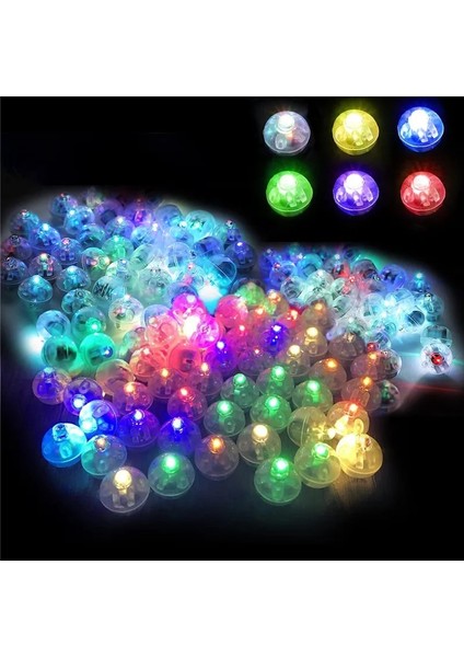 Sarı 50 Adet 50/100 Adet Balon Işık Yuvarlak Top LED Balon Işık Beyaz Mini Flaş Lambaları Fener Noel Partisi Için Ev Dekorasyon Işıklandırma (Yurt Dışından) fiyatları