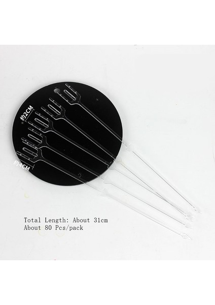 Pembe Küçük 80 Adet Üç Uçlu Çiçek Aranjmanı Buket Ambalaj Kartı Sabit Plastik El Yapımı Dıy Kart Sahibinin 80 Adet (Yurt Dışından) fırsatları