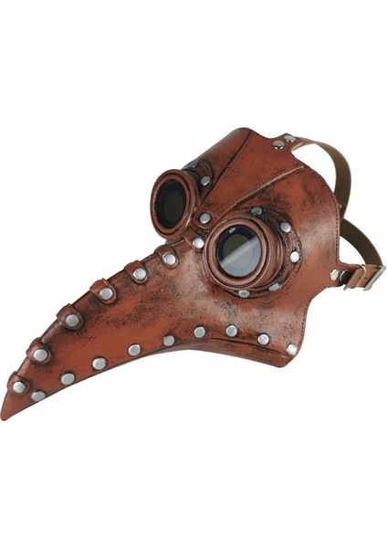 B Cadılar Bayramı Veba Doktor Kuş Maskesi Uzun Burun Steampunk Korkunç Lateks Maske Cadılar Bayramı Kostüm Sahne Parti Iyilik (Yurt Dışından) fırsatları