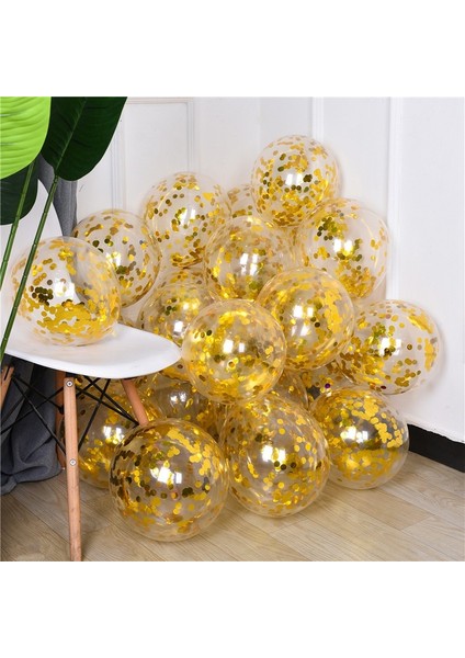 Tiffany Mavi 10 Adet 12 Inç Altın Yıldız Konfeti Lateks Balonlar Glitter Temizle Şeffaf Balonlar Düğün Birthdy Parti Dekorasyon Helyum Topları (Yurt Dışından) indirimleri