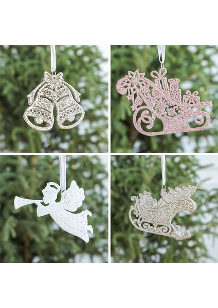 H-Pembe Noel Ağacı Melek Çan Noel Çorap Dekorasyon Ev Noel Partisi Düğün Süsleme Çocuklar Için Asılı Kolye Noel Hediyeleri (Yurt Dışından) fiyatları