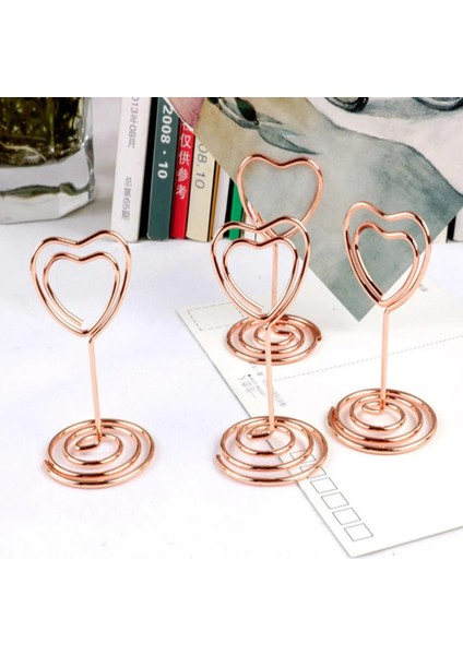 B 10 Adet Metal Yer Kartı Sahipleri Fotoğraf Klip Standları Düğün Masa Numarası Adı Burcu Düğün Parti Ev Dekor Için Standı Güzel Klipler (Yurt Dışından) fiyatları