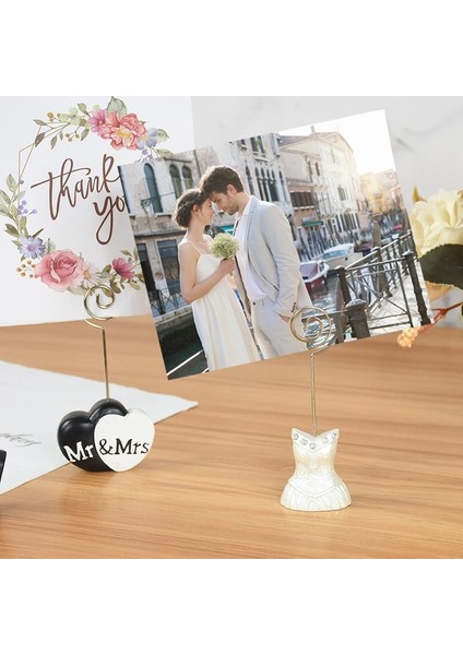 1 Adet B 2/1 Adet Düğün Yeri Kart Sahibinin Gelin Damat Bay ve Bayan Fotoğraf Klip Standları Düğün Masa Dekorasyon Numarası Adı Oturma Etiketi (Yurt Dışından) fırsatları