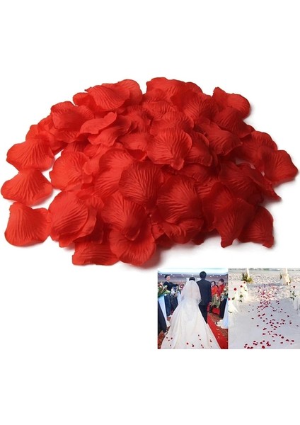 Pembe 1000 Adet 1000/3000 Adet Yapay Gül Yaprakları Renkli Düğün Romantik Ipek Gül Çiçek Petal Kız Düğün Dekorasyon Güller Malzemeleri (Yurt Dışından)