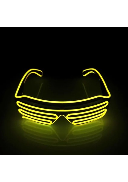 El Gözlük 21 Renkli LED Gözlük Glow Parti Kostüm Dekoratif Gözlük LED Işık Up Aydınlık Gözlük Bar Ktv Cadılar Bayramı Partisi Için (Yurt Dışından)
