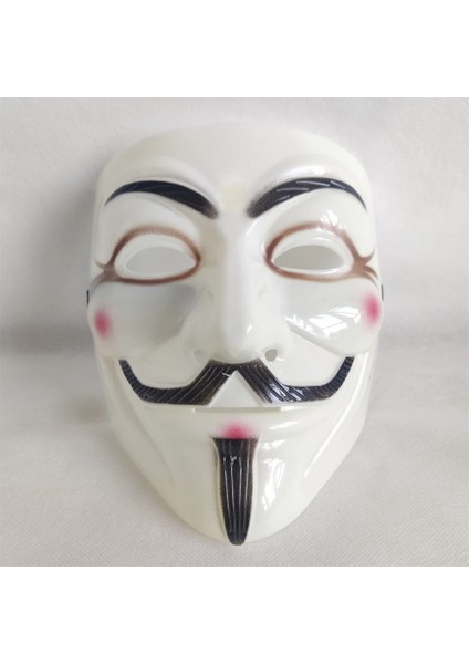 Yeşil Cadılar Bayramı Cosplay Maskeleri V Vendetta Filmi Için Anonim Maske Yetişkin Çocuklar Için Film Tema Maskesi Parti Hediye Cosplay Kostüm Aksesuarı (Yurt Dışından) fırsatları