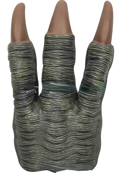 Paws C Ejderha Maskesi Cadılar Bayramı 3D Ejderha Açık Ağız Dino Cosplay Şapkalar Sahne Lateks Korku Maskesi Terör Parti Cadılar Bayramı Noel Dekor Hediye (Yurt Dışından)