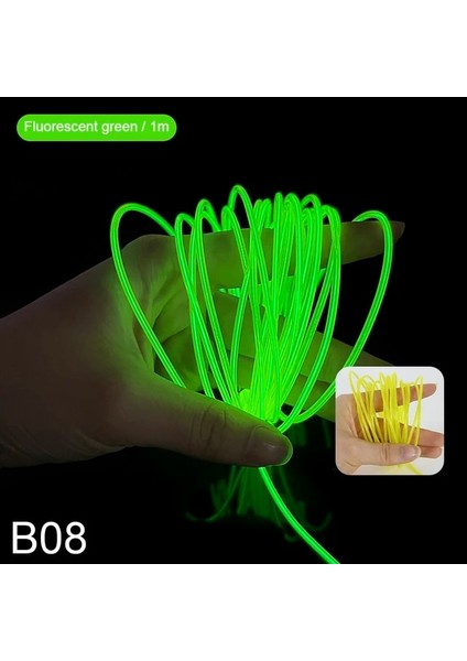 B081624 1m 1/3/5m Taşınabilir Neon El Tel Işıklar Süper Parlak Pil Kumandalı Cosplay Elbise Festivali Parti Cadılar Bayramı Dıy Yılbaşı Dekoru (Yurt Dışından) fiyatları