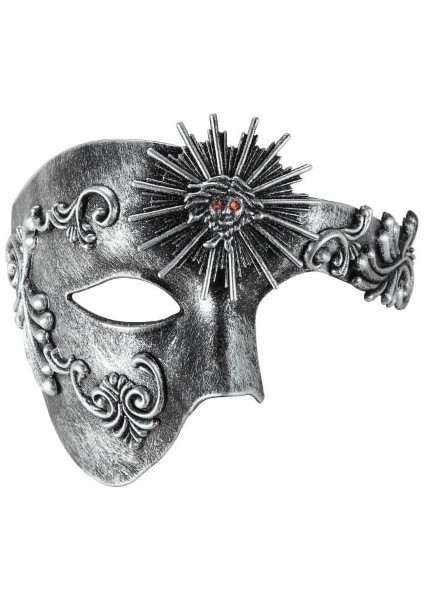 Stil 1 Cadılar Bayramı Venedik Retro Opera Phantom Avrupa Topu Lüks Masquerade Maskesi Yarım Yüz Karnaval Paskalya Parti Maskesi (Yurt Dışından)