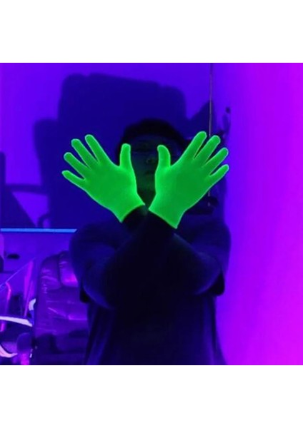 10 Adet Neon Balon Neon Parti Malzemeleri Neon Banner Balon Floresan Gözlük Eldiven Uv Neon Doğum Günü Partisi Dekoru 90 S Siyah Işık Parti (Yurt Dışından)