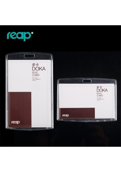 Çok Renkli Boyunluklar Sergi Personel Kartları ile Dikey Kart Kimliği Şeffaf Kart Tutucu (Standart Boyut 86 * 54MM) (Yurt Dışından) modelleri