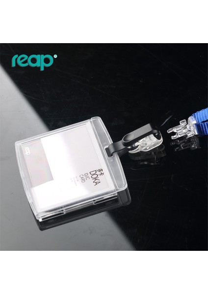 Çok Renkli Boyunluklar Sergi Personel Kartları ile Dikey Kart Kimliği Şeffaf Kart Tutucu (Standart Boyut 86 * 54MM) (Yurt Dışından) fırsatları