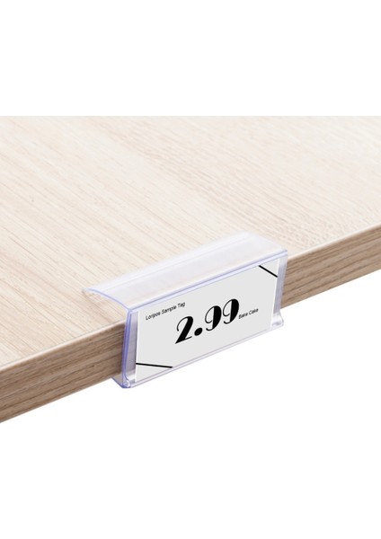 6 cm Plastik Etiket Tutucu Tel Raf Etiket Tutucu Kenar Korumak Fiyatlandırma Bilgi Klip Süpermarket Perakendecilik Etiketleme Görüntüleme (Yurt Dışından)