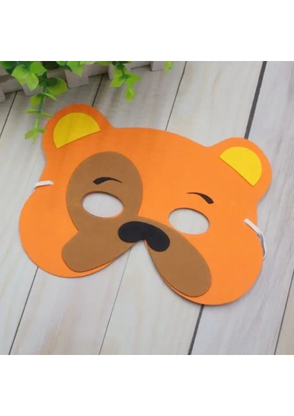 Stil 9 Göz Maskesi Komik Parti Dekorasyon Karikatür Maske Cosplay Sevimli Doğum Günü Dekor Orman Hayvan Çocuk Maskesi Pet Keçe Hayvan Şekli (Yurt Dışından)