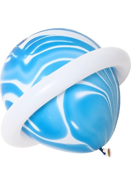 Derin Safir 3D Astronot Roket Folyo Balonlar Düzlem Globos Uzay Gemisi Balon Dış Uzay Tema Doğum Günü Partisi Süslemeleri Çocuklar Bebek Duş (Yurt Dışından)