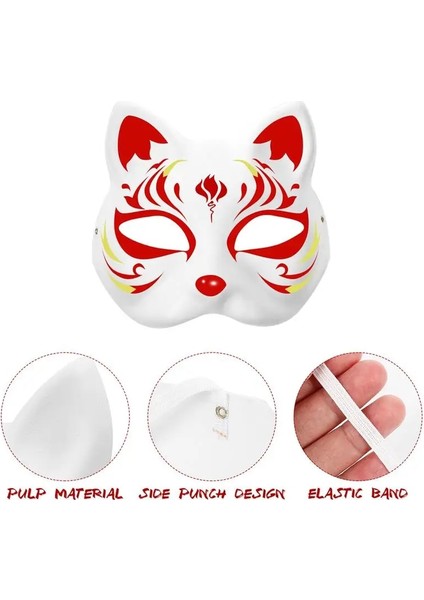6 Adet Boş Maske 5/10 Adet Boyasız Masquerade Maskeleri Boş Kağıt Maskeleri Cadılar Bayramı Kedi Maskeleri Parti Cosplay Hamuru Masquerade Maskesi Cadılar Bayramı Dekor Için (Yurt Dışından) indirimleri