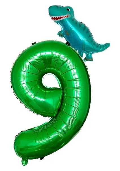 1 Adet Dinozor 32 Inç Numarası Folyo Balonlar Numarası Balon Orman Parti Helyum Doğum Günü Partisi Süslemeleri Çocuklar Bebek Duş Globos Dekor (Yurt Dışından)