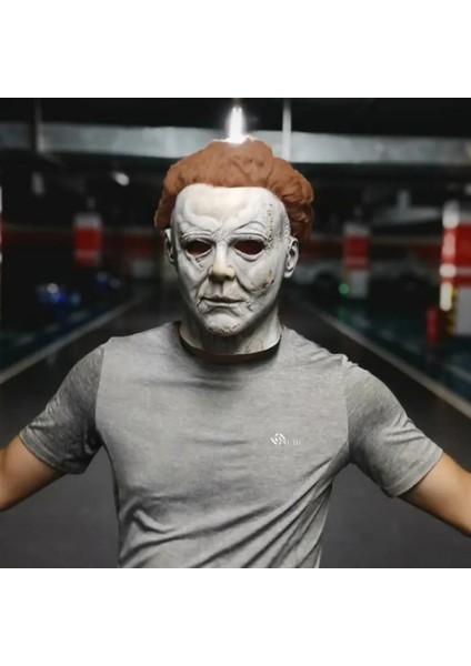 Tip 3 Cadılar Bayramı Yeni Michael Myers Maskesi Cosplay Film Macmeyer Korku Lateks Maske Soyunma Sahne (Yurt Dışından) indirimleri