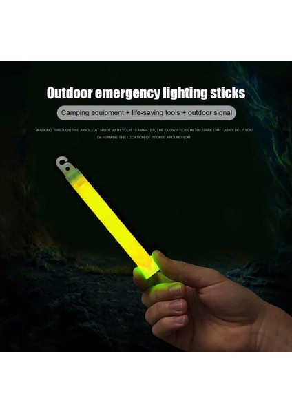 10 Adet Turuncu 1-50 Adet Kızdırma Çubuğu Kanca ile 6 Inç Floresan Işık Yürüyüş Kamp Için Açık Acil Konser Parti Işığı Çubukları (Yurt Dışından) fırsatları