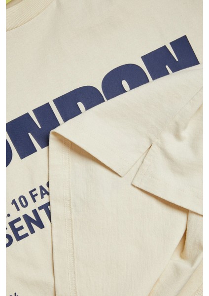 Jxjoda Kadin Bej T-Shirt 12244372-BONEWHITE fırsatları