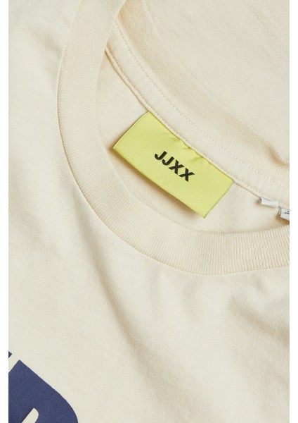 Jxjoda Kadin Bej T-Shirt 12244372-BONEWHITE indirimleri