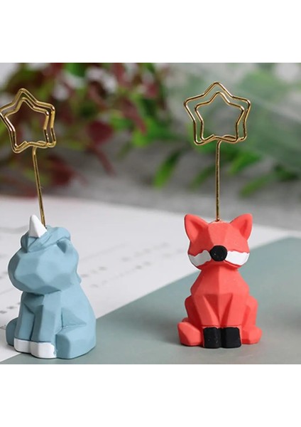 Yeşil Memo Klip Sevimli Hayvan Metal Yıldız Fotoğraf Kağıt Klip Tutucu Masa Adı Kart Memo Standı Düğün Iyilik Masaüstü Dekor Doğum Günü Hediyesi (Yurt Dışından) indirimleri