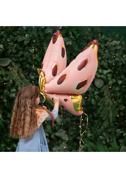 1 Adet Büyük Kelebek Folyo Balonlar Kelebek Peri Kanatları Balon Kelebek Temalı Parti Düğün Kız Kadın Doğum Günü Partisi Malzemeleri (Yurt Dışından)