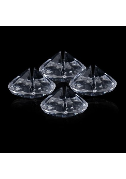 5 Adet 5 Adet Kristal Elmas Kartvizit Tutucu Ekran Standları Düğün Parti Oturma Etiketleri Fotoğraf Placecard Klipleri Masa Dekorasyon (Yurt Dışından)