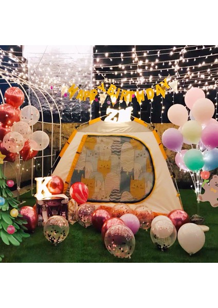 100 Nokta Tutkal Nokta 1/2 Takım Sütun Balon Bebek Duş Için Standı Doğum Günü Düğün Parti Dekorasyon Eid Balon Arch Kiti Pompa Klip Balonlar Aksesuarları (Yurt Dışından)