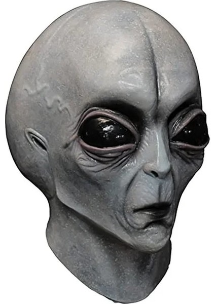 Bir Uzaylı Maskesi Cadılar Bayramı Korku Lateks Tam Kafa Maskeleri Korkunç Yetişkin Cosplay Uzaylı Maskesi Erkekler Için Korkunç Tam Yüz Maskara Kadınlar Için (Yurt Dışından)