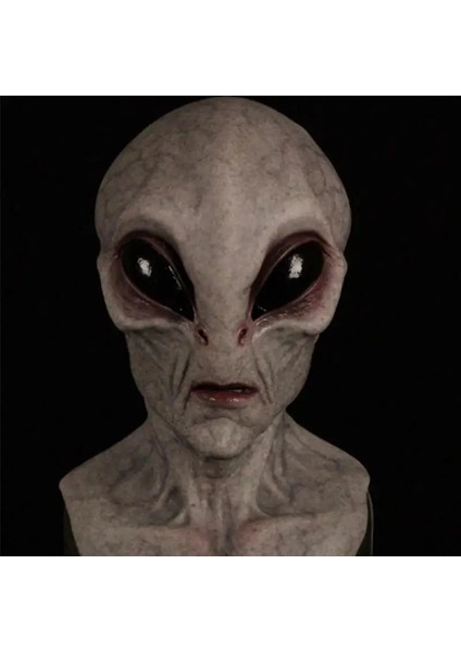 Bir Uzaylı Maskesi Cadılar Bayramı Korku Lateks Tam Kafa Maskeleri Korkunç Yetişkin Cosplay Uzaylı Maskesi Erkekler Için Korkunç Tam Yüz Maskara Kadınlar Için (Yurt Dışından) fırsatları