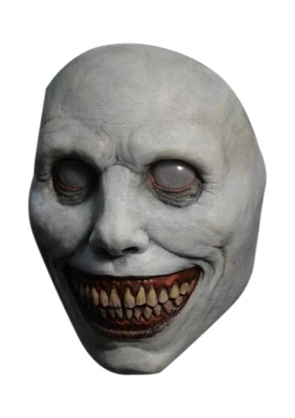Ürpertici Bir Cadılar Bayramı Zombi Maskesi Gülümseyen Şeytanlar Kötü Cosplay Sahne Scarry Maske Gerçekçi Masquerade Maskesi Hayalet Korkunç Maske (Yurt Dışından) fiyatları