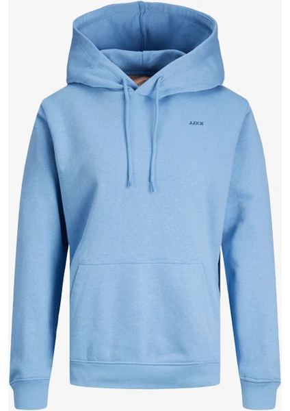 Jack & Jones Jjxx Jxabbie Kadin Mavi Sweatshirt 12223961-SILVERLAKEBLUE