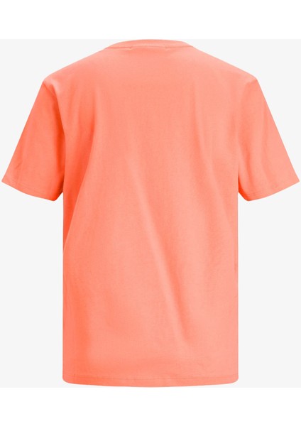 Jxanna Kadın Turuncu T-Shirt 12206974-PEACHECHO