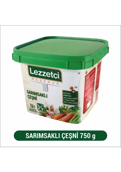 Sarımsaklı Sebzeli Çeşni 750 gr