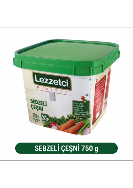 Sebzeli Çeşni 750 gr