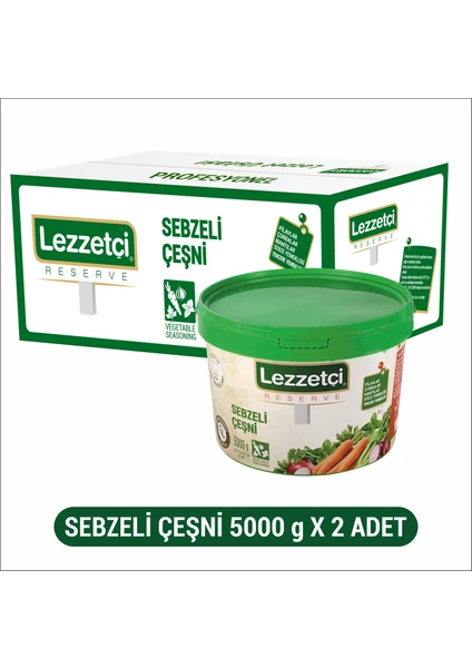 Sebzeli Çeşni 2 Adet 5 kg