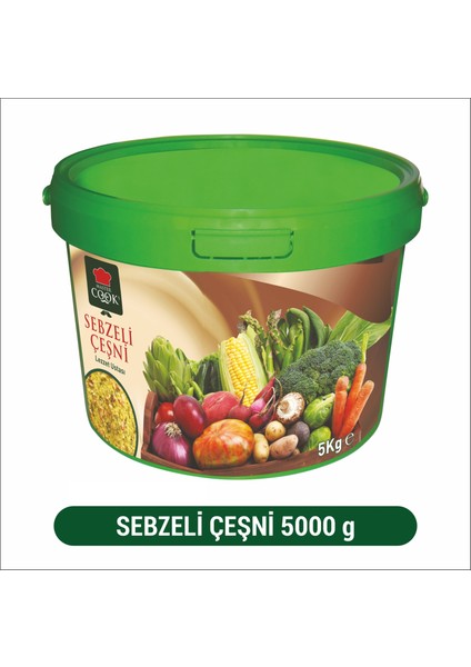 Sebzeli Çeşni 2 Adet 5 kg