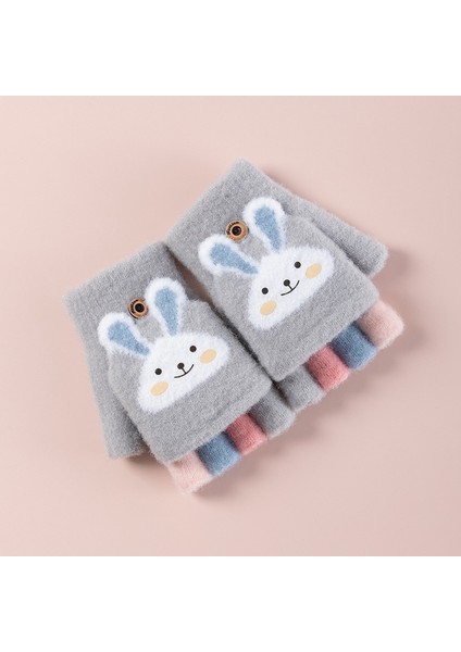 Kış Kartonu Yarısı Parmağı Erkekler ve Kızlar Için Ellekler Çevirir, Sıcak ve Sıcak, Kalın Dökülmüş Dökülmüş Parmağı Ellekleri Bölüyor. (Yurt Dışından) modelleri