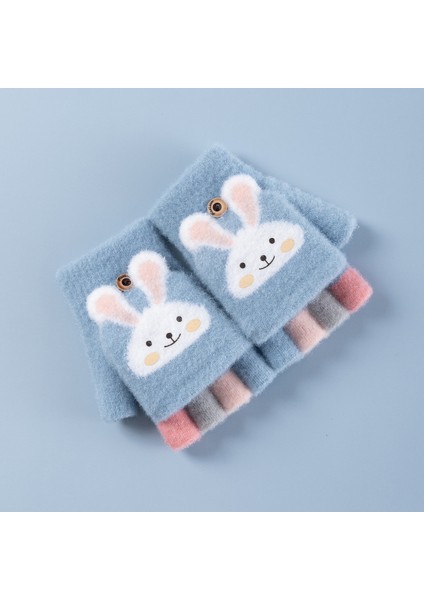 Kış Kartonu Yarısı Parmağı Erkekler ve Kızlar Için Ellekler Çevirir, Sıcak ve Sıcak, Kalın Dökülmüş Dökülmüş Parmağı Ellekleri Bölüyor. (Yurt Dışından) fırsatları