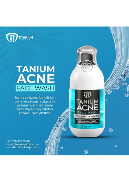 Tanıum Acne Face Wash-Tanıum Acne Antı Yıkama Losyonu 100 ml