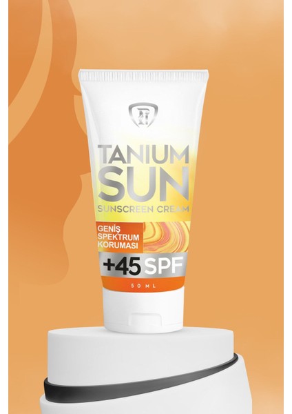 Tanıum Sun +45 Spf Cream-Tanıum-Sun +45 Spf Güneş Koruyucu Kremı 50 ml