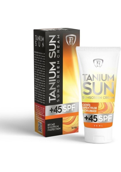 Tanıum Sun +45 Spf Cream-Tanıum-Sun +45 Spf Güneş Koruyucu Kremı 50 ml