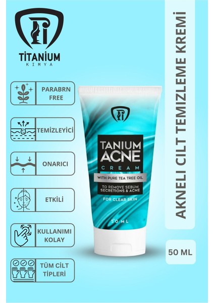 Tanıum Acne Cream-Tanıum Antı Krem 50 ml