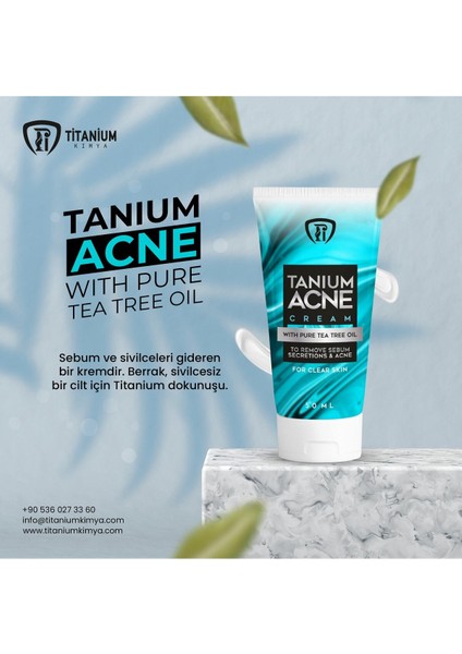 Tanıum Acne Cream-Tanıum Antı Krem 50 ml